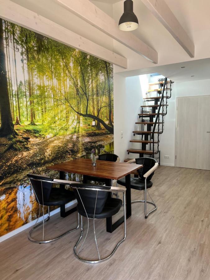 Loft Wohnung Appartement Auf 2 Etagen, Naehe Neckar ネッカーヴェストハイム エクステリア 写真